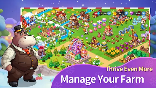 Por qué jugar a Farm Merge